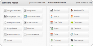eForm Fields