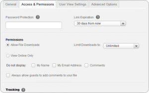 FileShare Link Access and Permisions