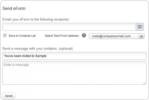 Distribute eForms