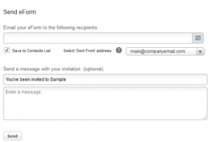 Send eForm