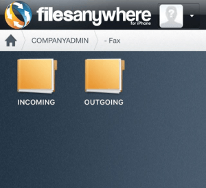 Mobile App Faxing