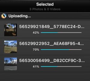 Mobile Application Uploads