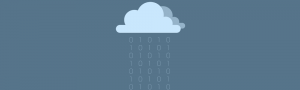 Binary Rain Cloud