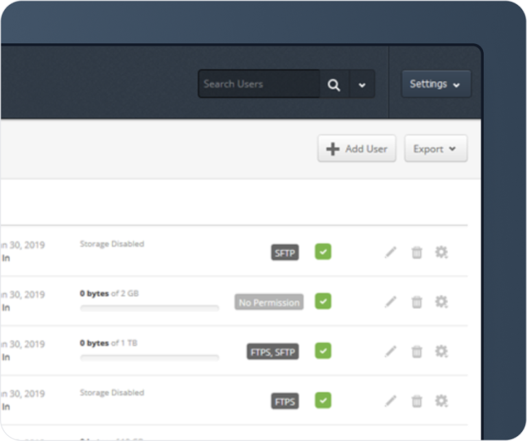 Landing page filesanywhere